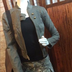 Gentle Fawn Military Style Jacket sz S